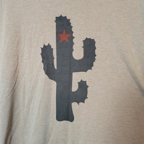 Misslook | Khaki Cactus Tee - Picture 2 of 5